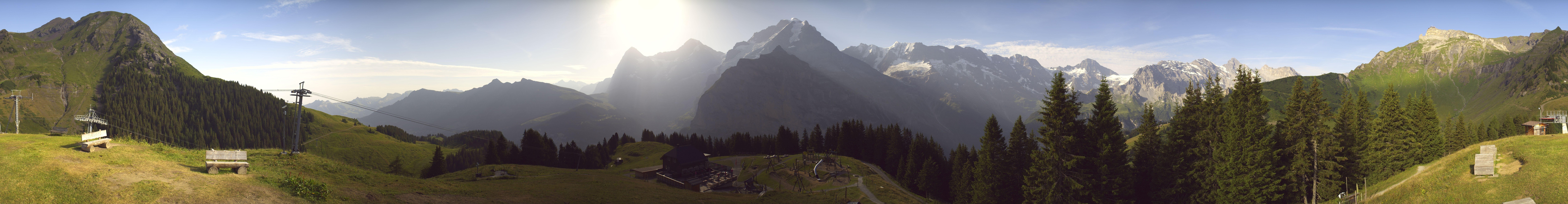 Archived image Webcam Schilthorn Allmendhubel Roundshot