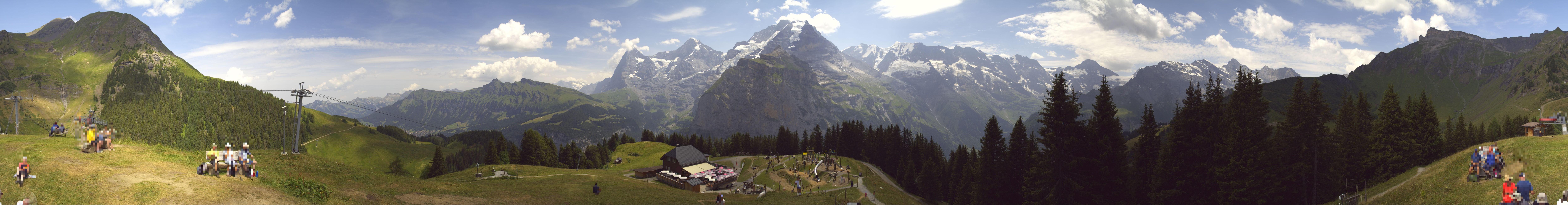 Archived image Webcam Schilthorn Allmendhubel Roundshot