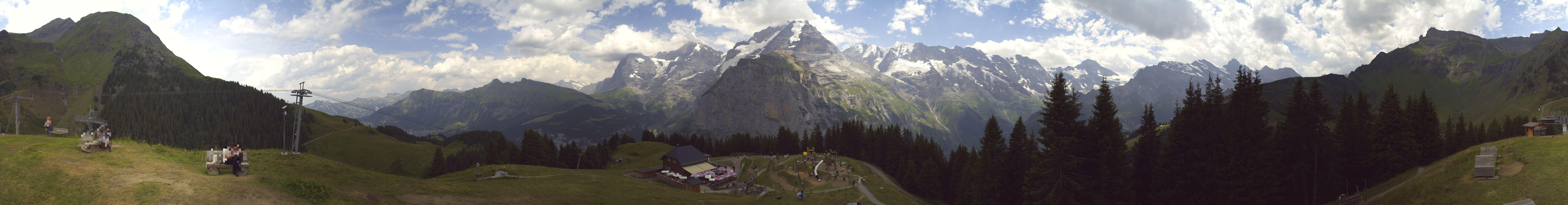 Archived image Webcam Schilthorn Allmendhubel Roundshot