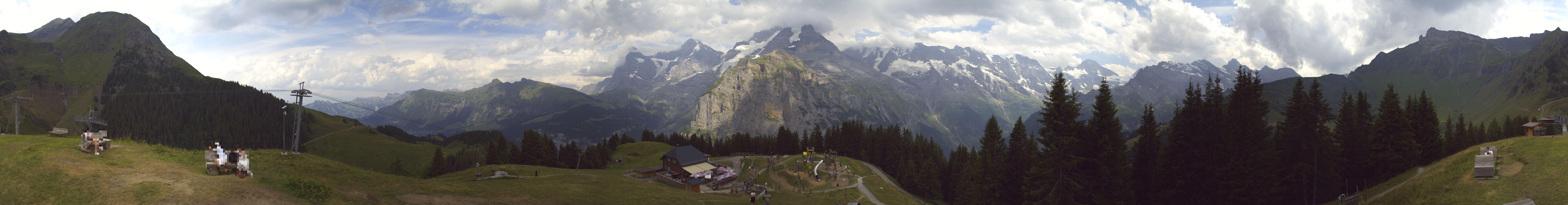 Archiv Foto Webcam Panoramacam Schilthorn Allmendhubel