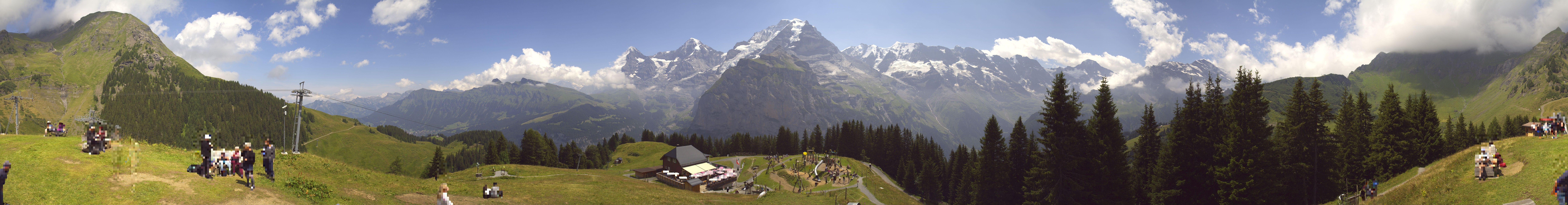 Archived image Webcam Schilthorn Allmendhubel Roundshot