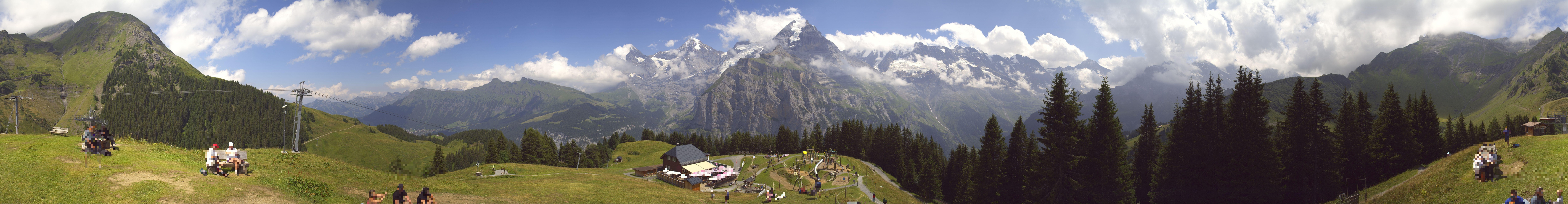 Archived image Webcam Schilthorn Allmendhubel Roundshot