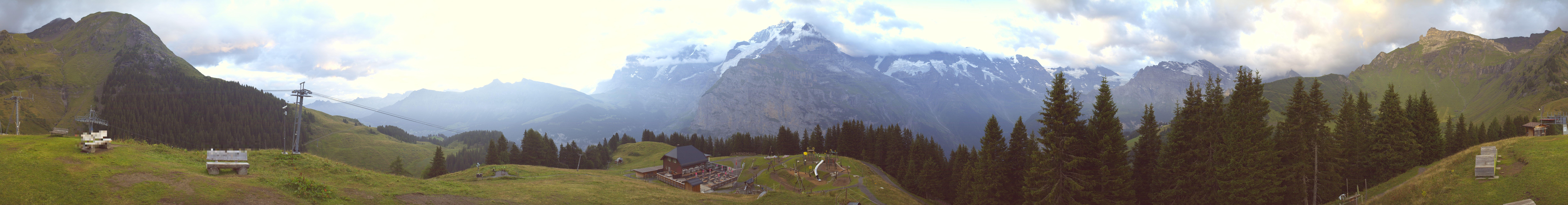 Archiv Foto Webcam Panoramacam Schilthorn Allmendhubel