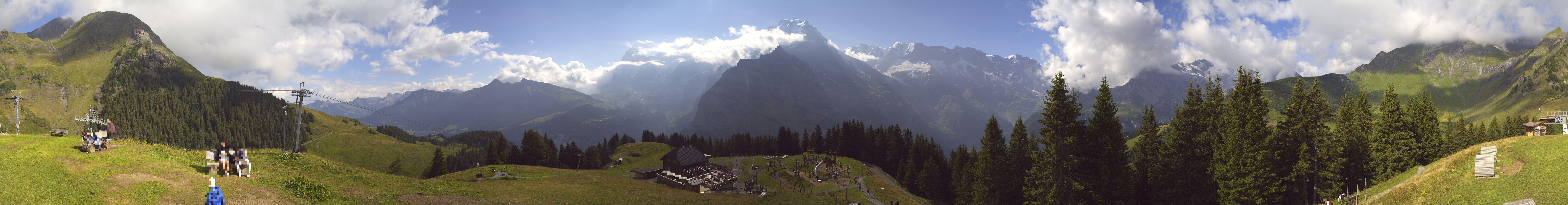 Archiv Foto Webcam Panoramacam Schilthorn Allmendhubel