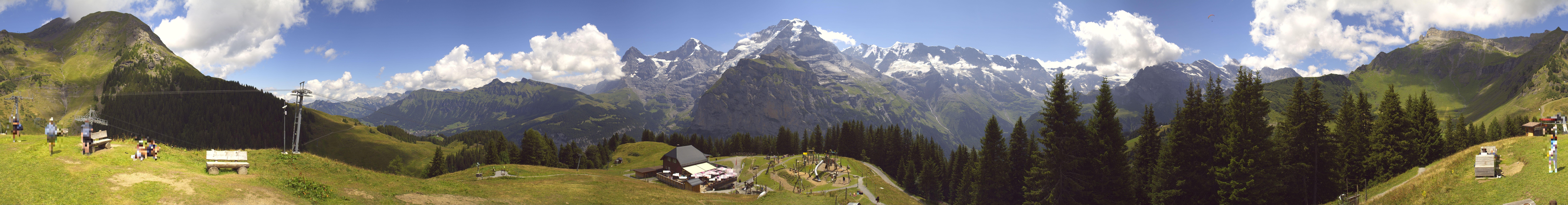 Archiv Foto Webcam Panoramacam Schilthorn Allmendhubel