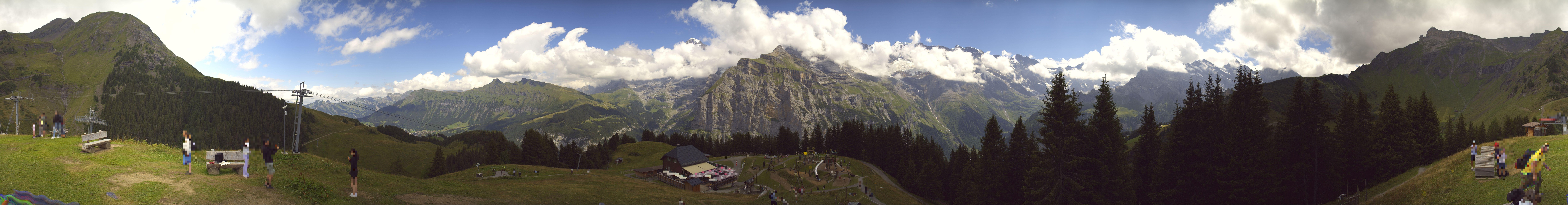 Archiv Foto Webcam Panoramacam Schilthorn Allmendhubel