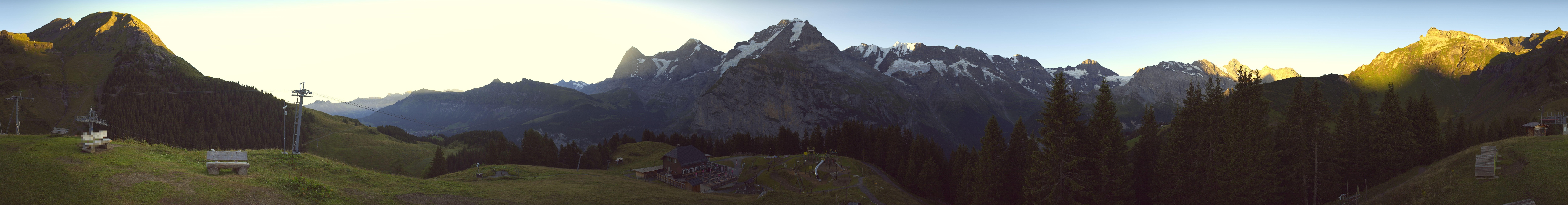 Archived image Webcam Schilthorn Allmendhubel Roundshot