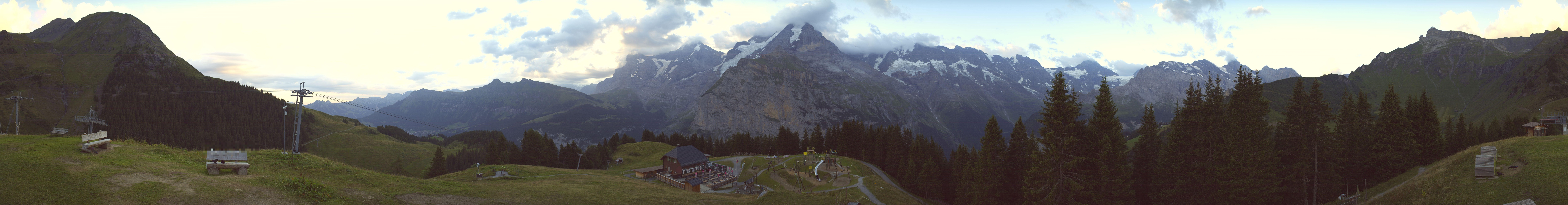 Archiv Foto Webcam Panoramacam Schilthorn Allmendhubel