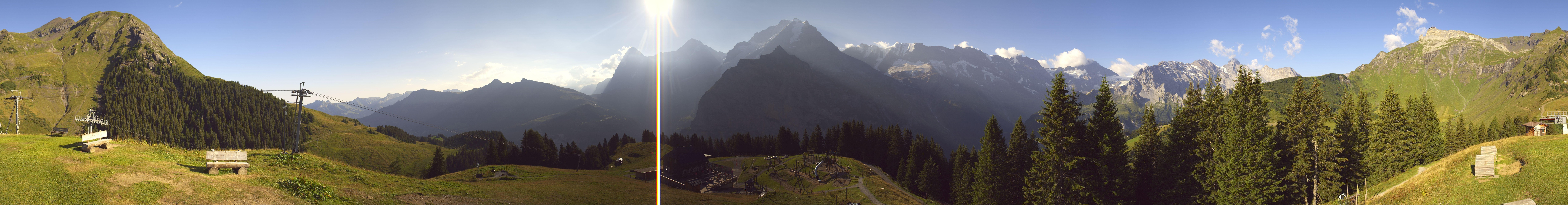 Archiv Foto Webcam Panoramacam Schilthorn Allmendhubel
