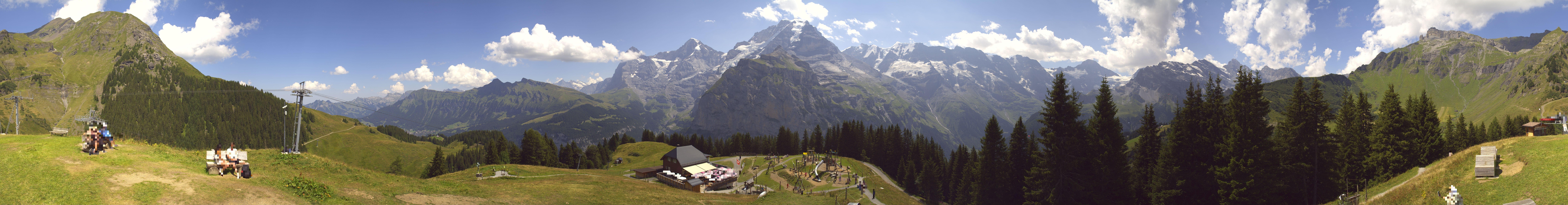 Archiv Foto Webcam Panoramacam Schilthorn Allmendhubel