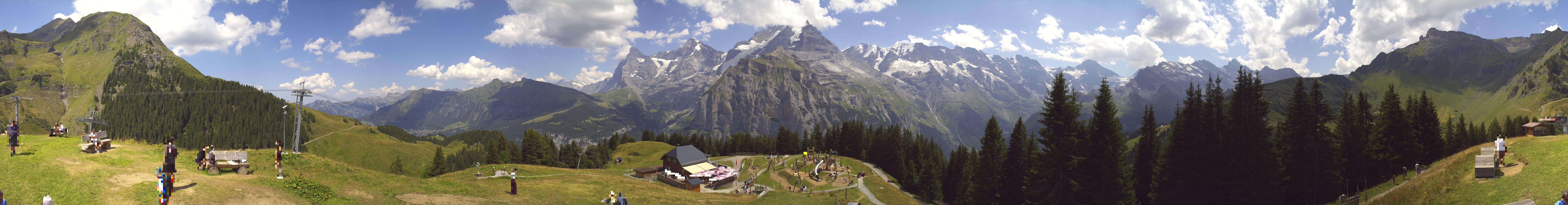 Archiv Foto Webcam Panoramacam Schilthorn Allmendhubel