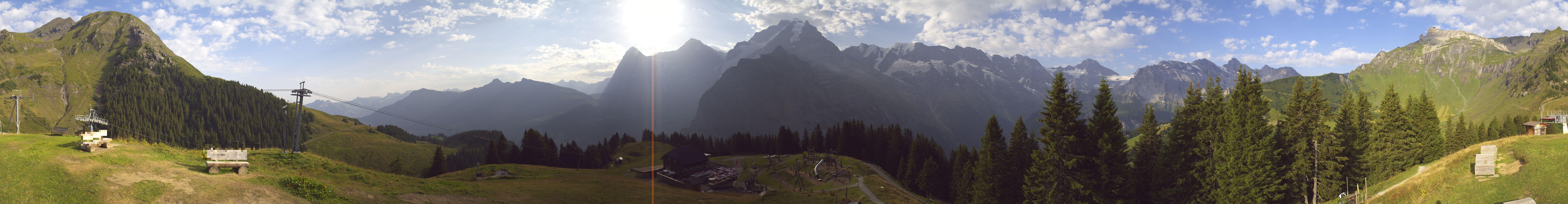 Archived image Webcam Schilthorn Allmendhubel Roundshot
