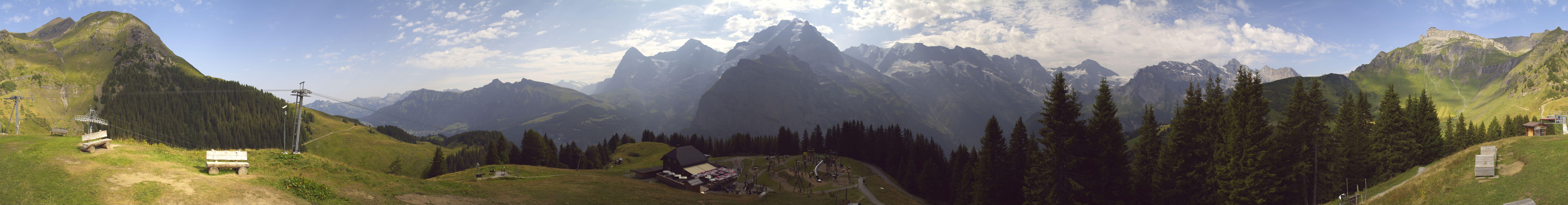Archived image Webcam Schilthorn Allmendhubel Roundshot