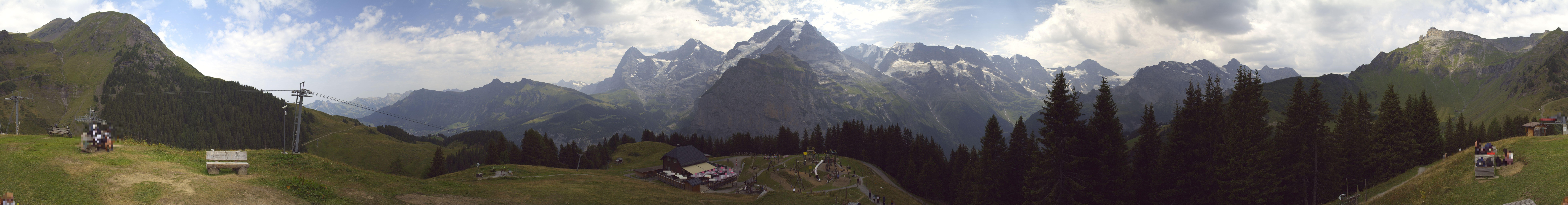 Archived image Webcam Schilthorn Allmendhubel Roundshot