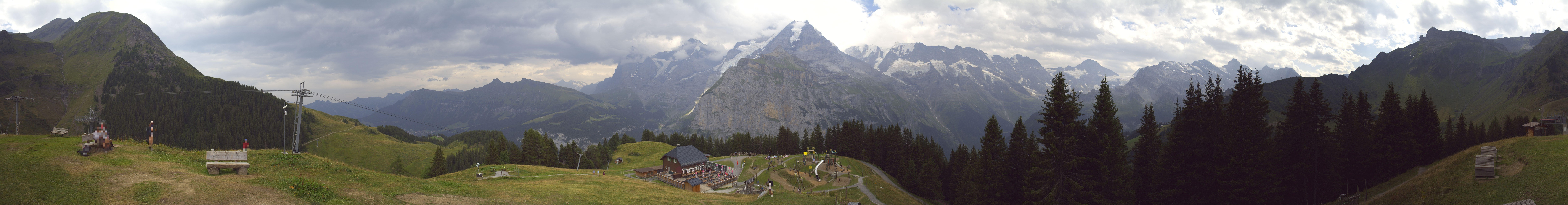 Archiv Foto Webcam Panoramacam Schilthorn Allmendhubel