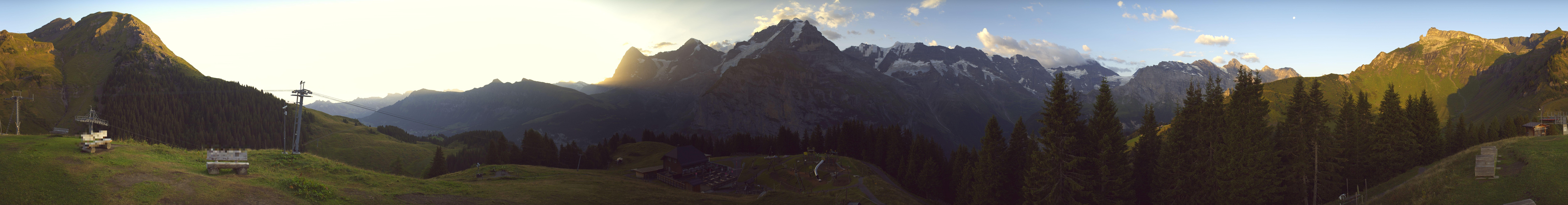 Archived image Webcam Schilthorn Allmendhubel Roundshot