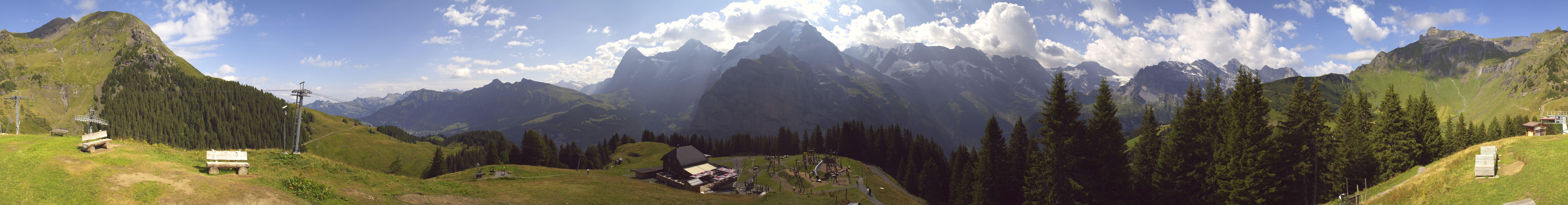 Archived image Webcam Schilthorn Allmendhubel Roundshot