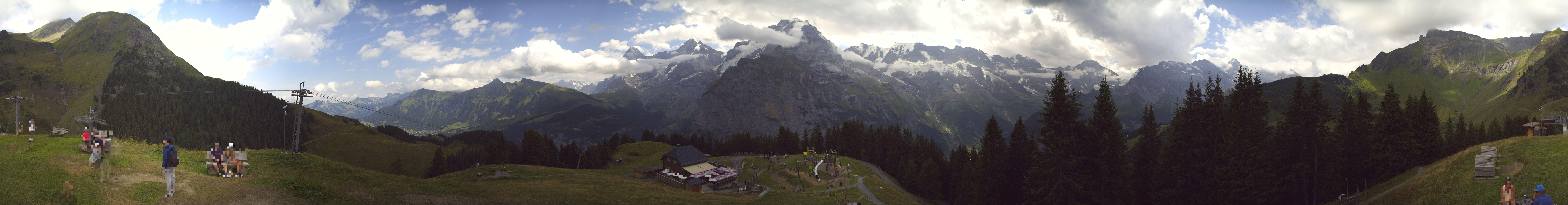 Archived image Webcam Schilthorn Allmendhubel Roundshot