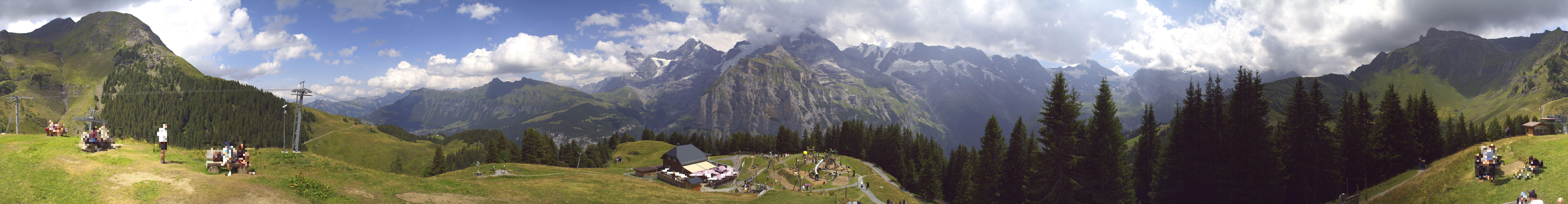 Archived image Webcam Schilthorn Allmendhubel Roundshot