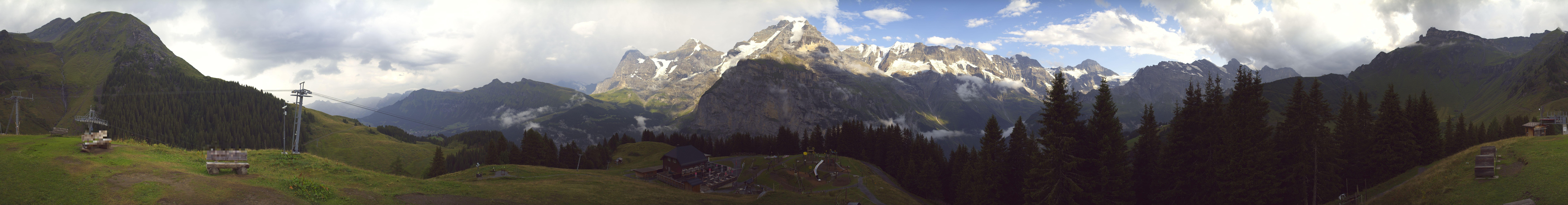 Archived image Webcam Schilthorn Allmendhubel Roundshot