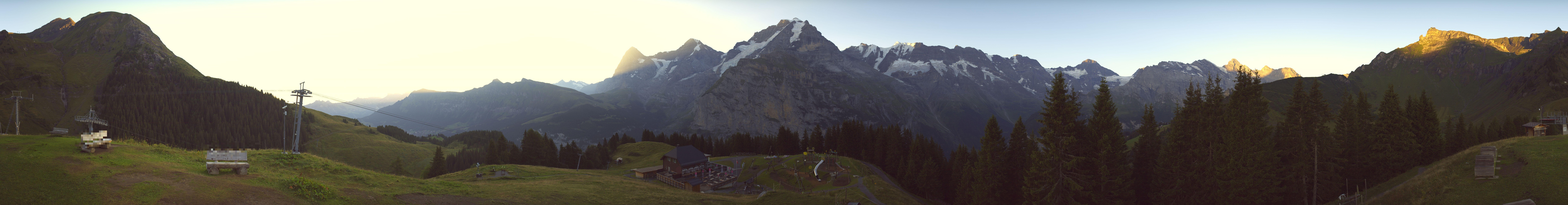 Archiv Foto Webcam Panoramacam Schilthorn Allmendhubel