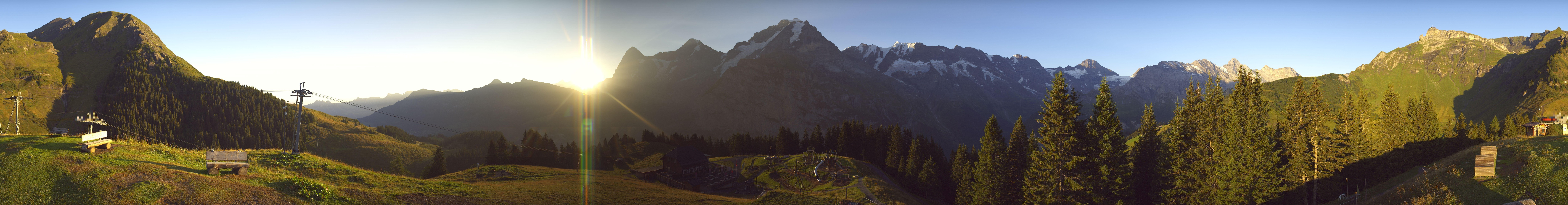 Archiv Foto Webcam Panoramacam Schilthorn Allmendhubel