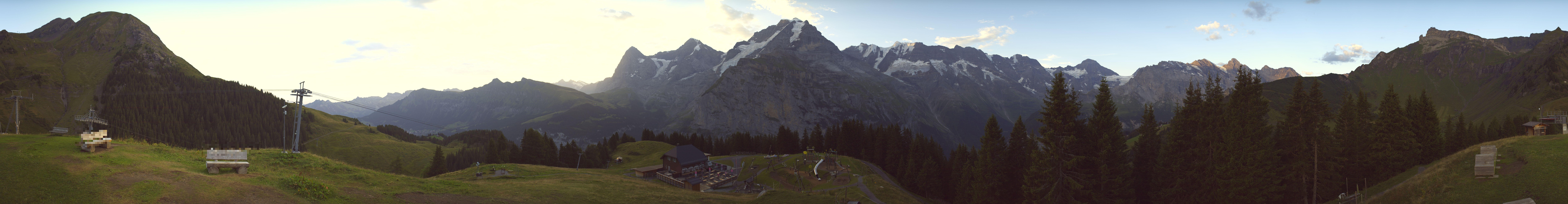 Archiv Foto Webcam Panoramacam Schilthorn Allmendhubel