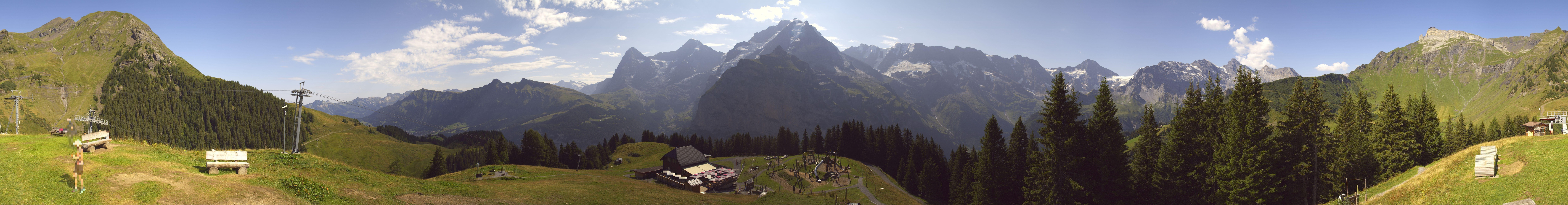 Archiv Foto Webcam Panoramacam Schilthorn Allmendhubel