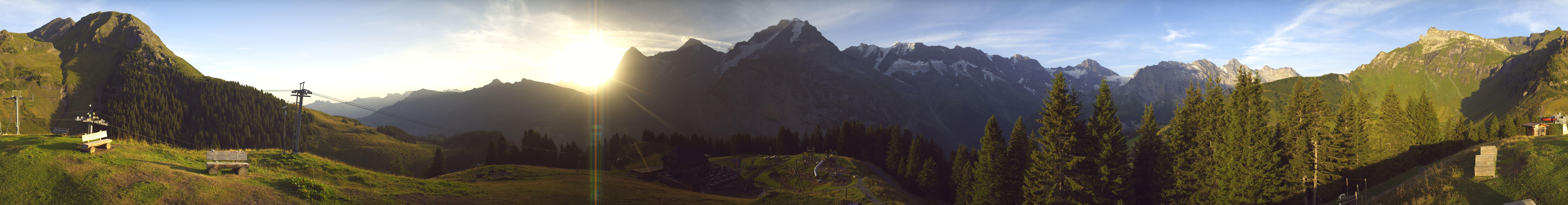 Archived image Webcam Schilthorn Allmendhubel Roundshot