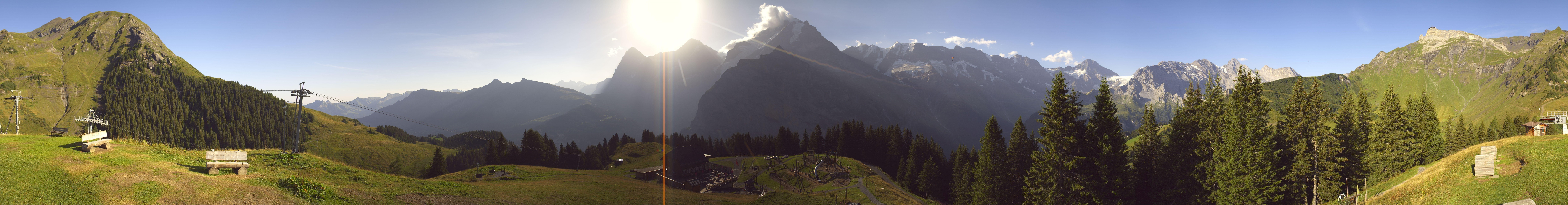 Archived image Webcam Schilthorn Allmendhubel Roundshot