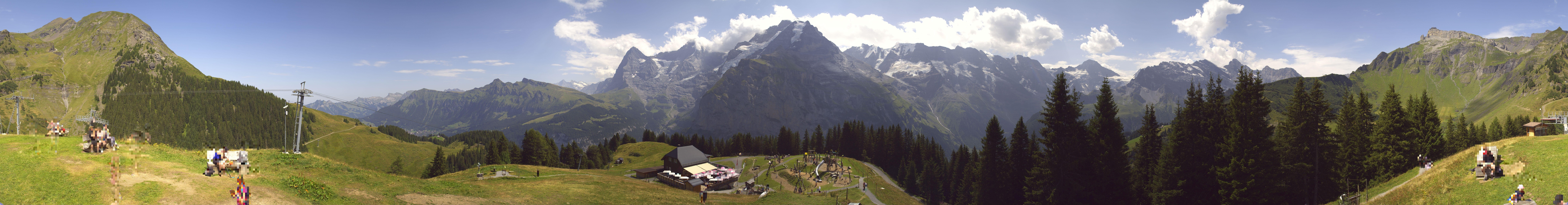 Archived image Webcam Schilthorn Allmendhubel Roundshot
