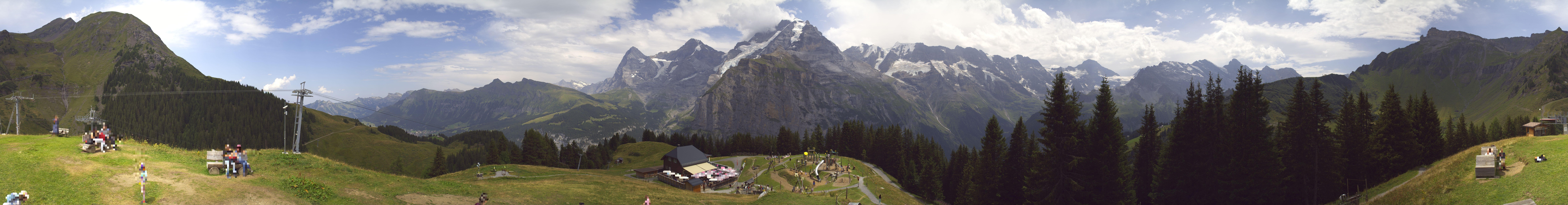 Archived image Webcam Schilthorn Allmendhubel Roundshot