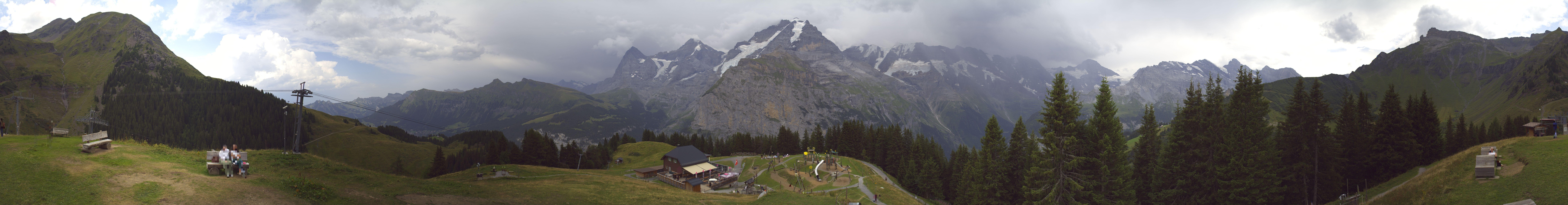 Archived image Webcam Schilthorn Allmendhubel Roundshot