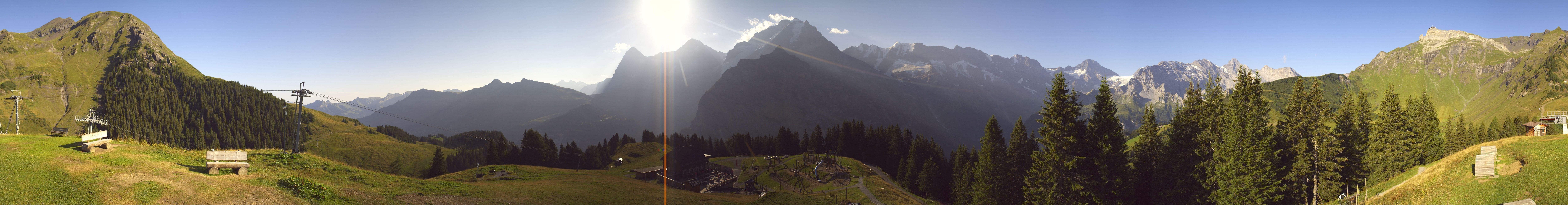 Archiv Foto Webcam Panoramacam Schilthorn Allmendhubel