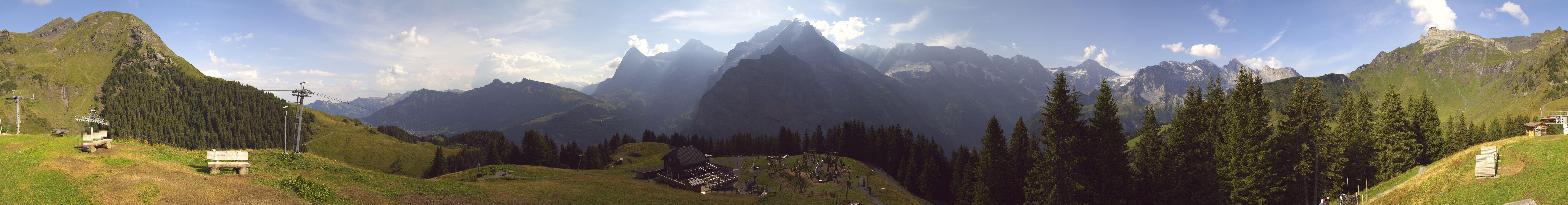 Archived image Webcam Schilthorn Allmendhubel Roundshot