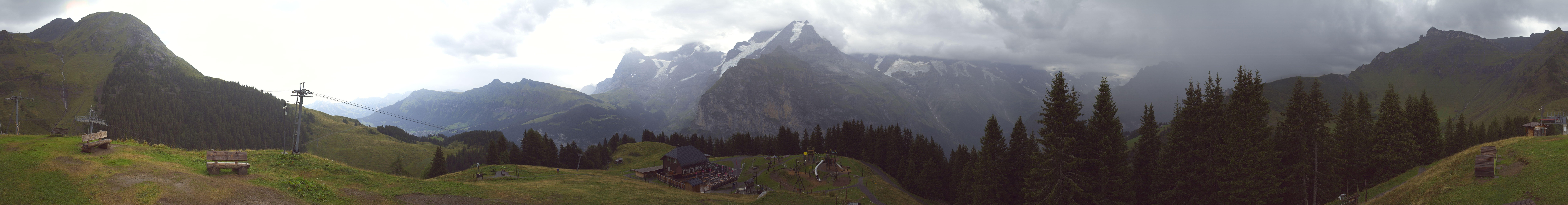 Archived image Webcam Schilthorn Allmendhubel Roundshot