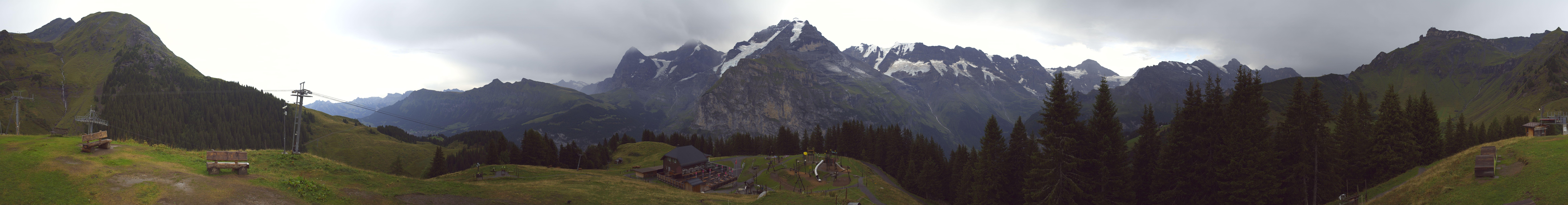Archived image Webcam Schilthorn Allmendhubel Roundshot