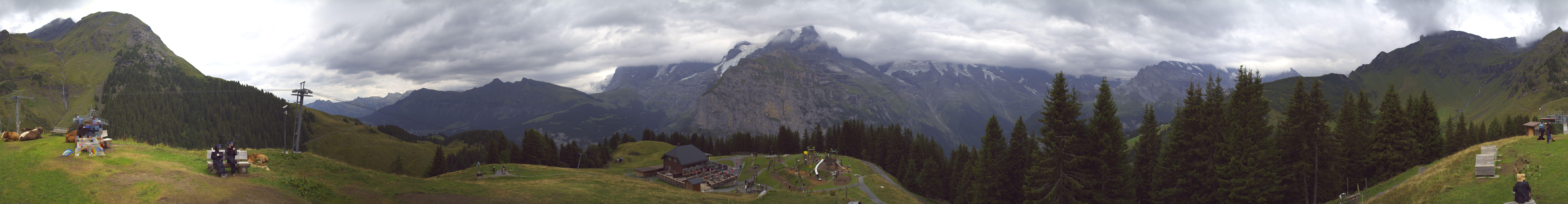 Archiv Foto Webcam Panoramacam Schilthorn Allmendhubel