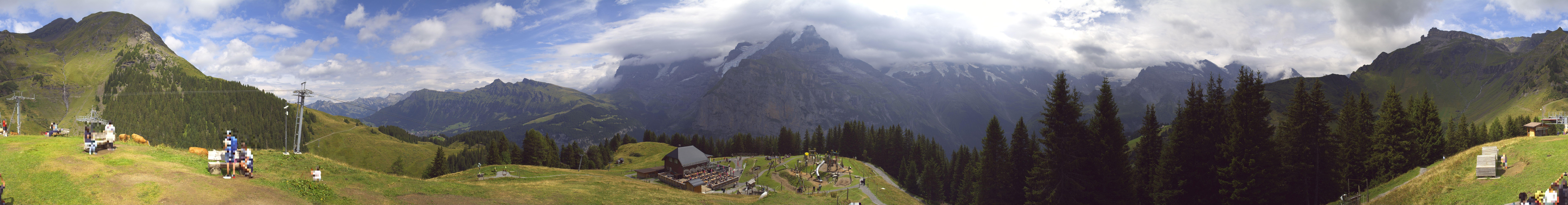 Archiv Foto Webcam Panoramacam Schilthorn Allmendhubel