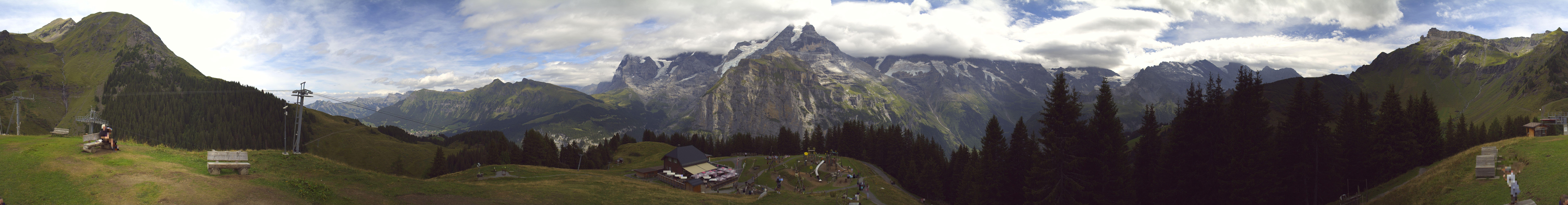 Archiv Foto Webcam Panoramacam Schilthorn Allmendhubel