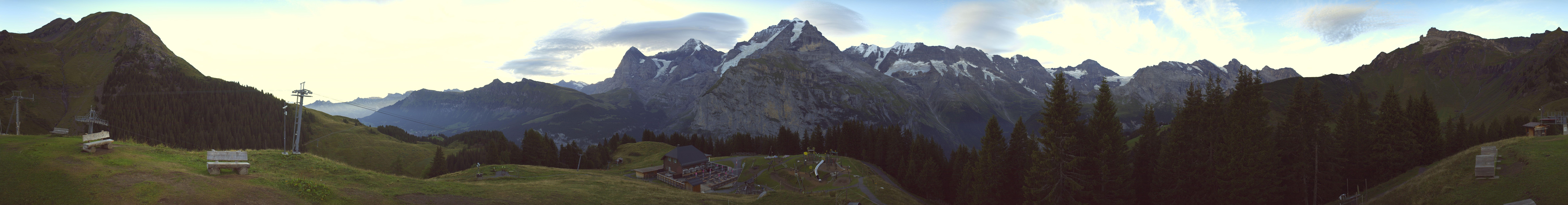 Archived image Webcam Schilthorn Allmendhubel Roundshot