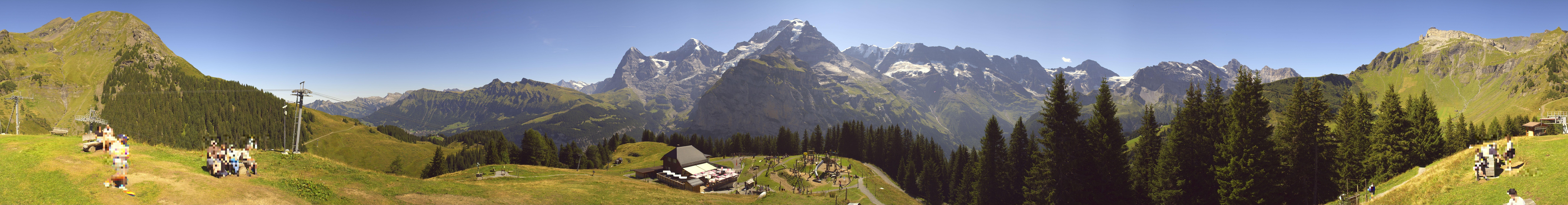 Archived image Webcam Schilthorn Allmendhubel Roundshot