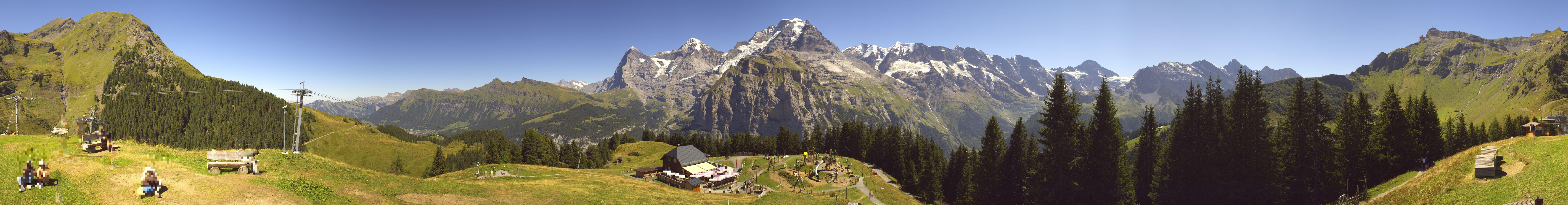 Archived image Webcam Schilthorn Allmendhubel Roundshot