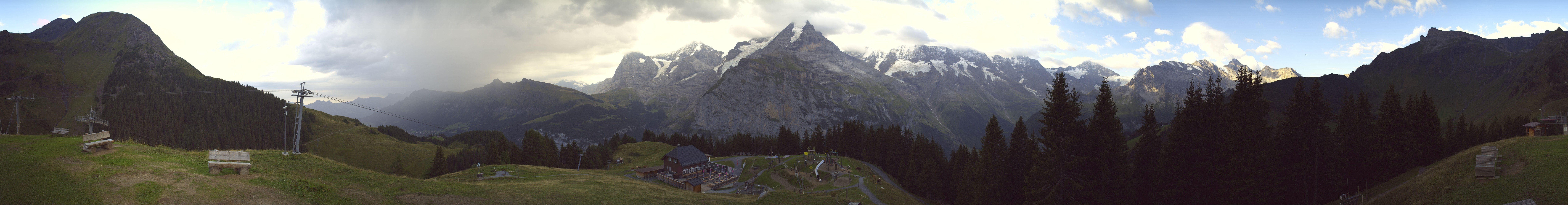 Archiv Foto Webcam Panoramacam Schilthorn Allmendhubel