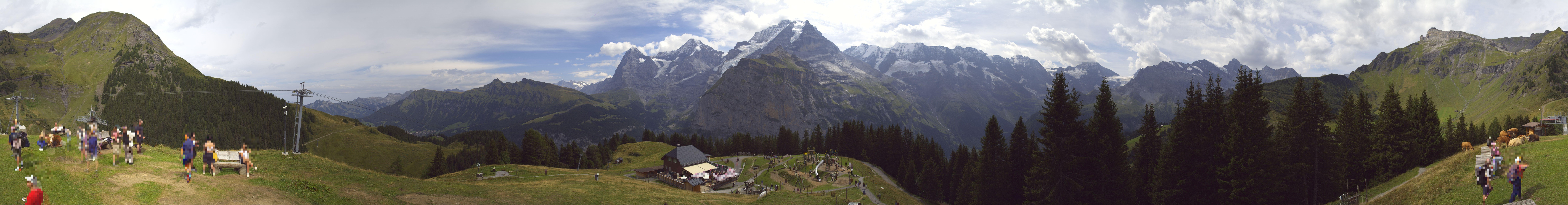 Archiv Foto Webcam Panoramacam Schilthorn Allmendhubel