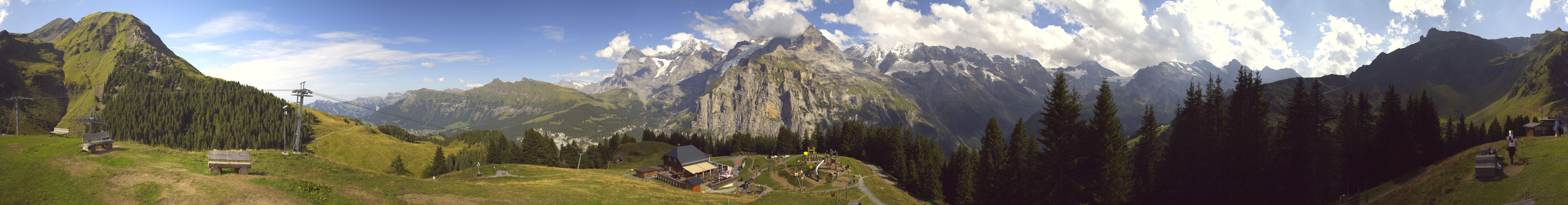 Archiv Foto Webcam Panoramacam Schilthorn Allmendhubel