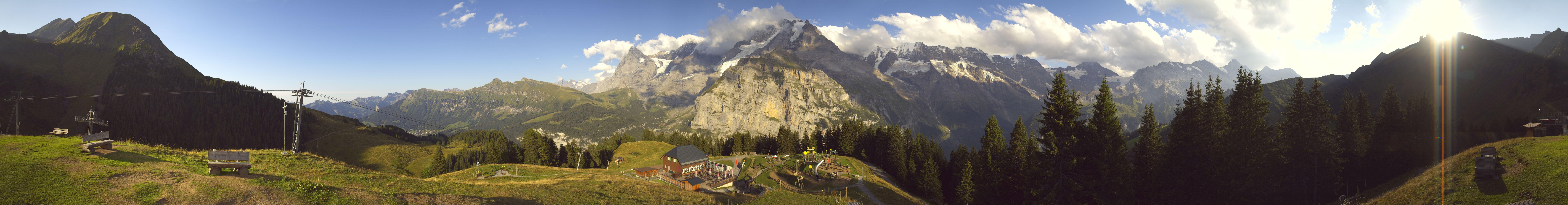 Archiv Foto Webcam Panoramacam Schilthorn Allmendhubel