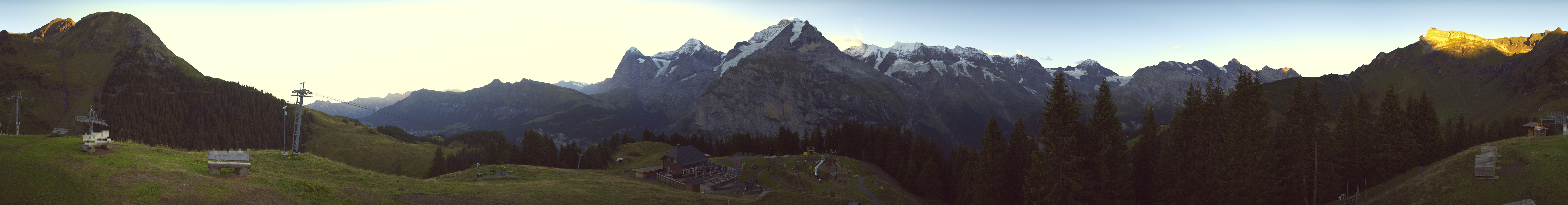 Archiv Foto Webcam Panoramacam Schilthorn Allmendhubel
