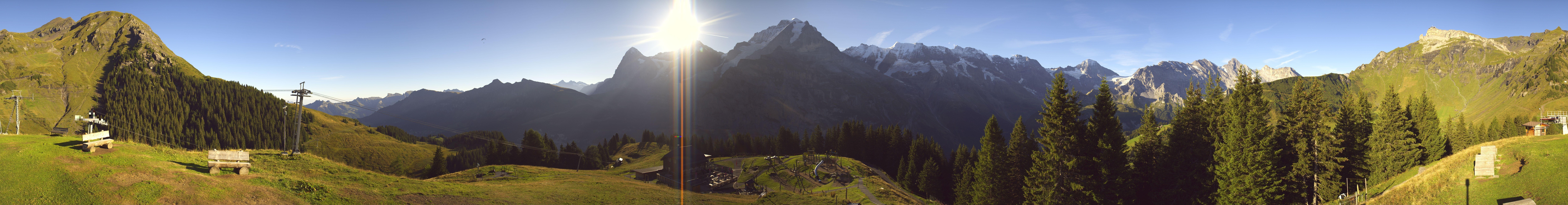Archiv Foto Webcam Panoramacam Schilthorn Allmendhubel