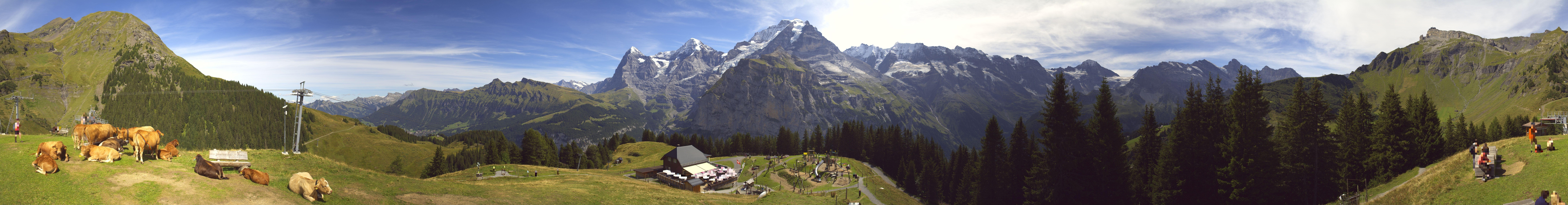 Archiv Foto Webcam Panoramacam Schilthorn Allmendhubel